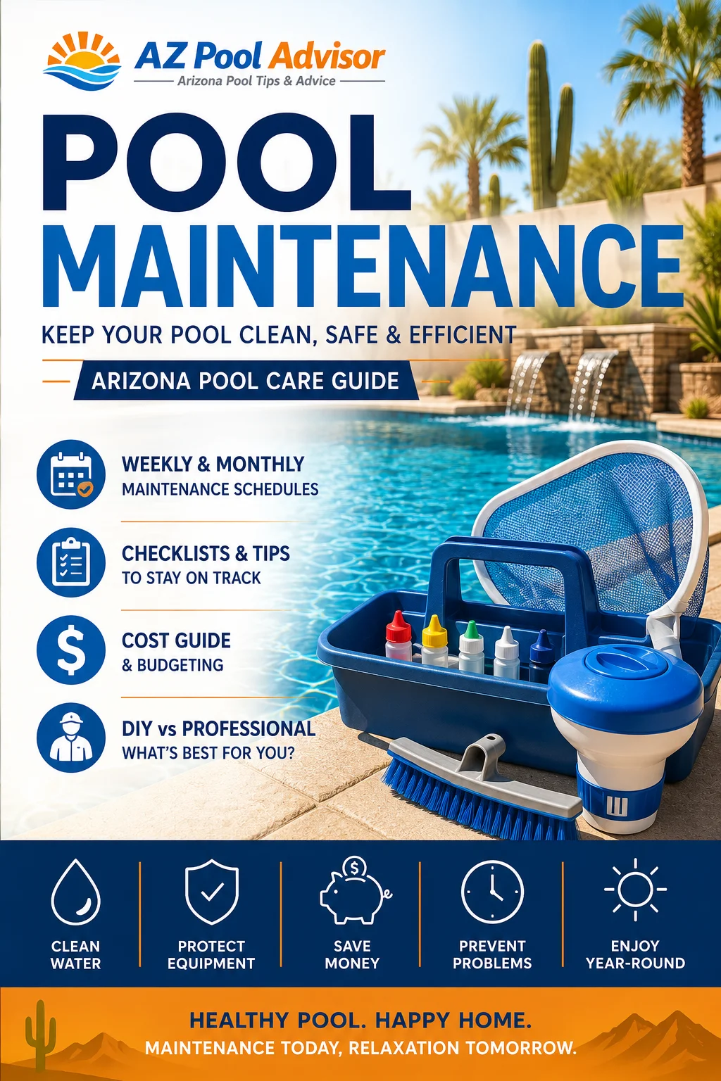 Pool Maintenance Guide | Arizona Pool Care Tips