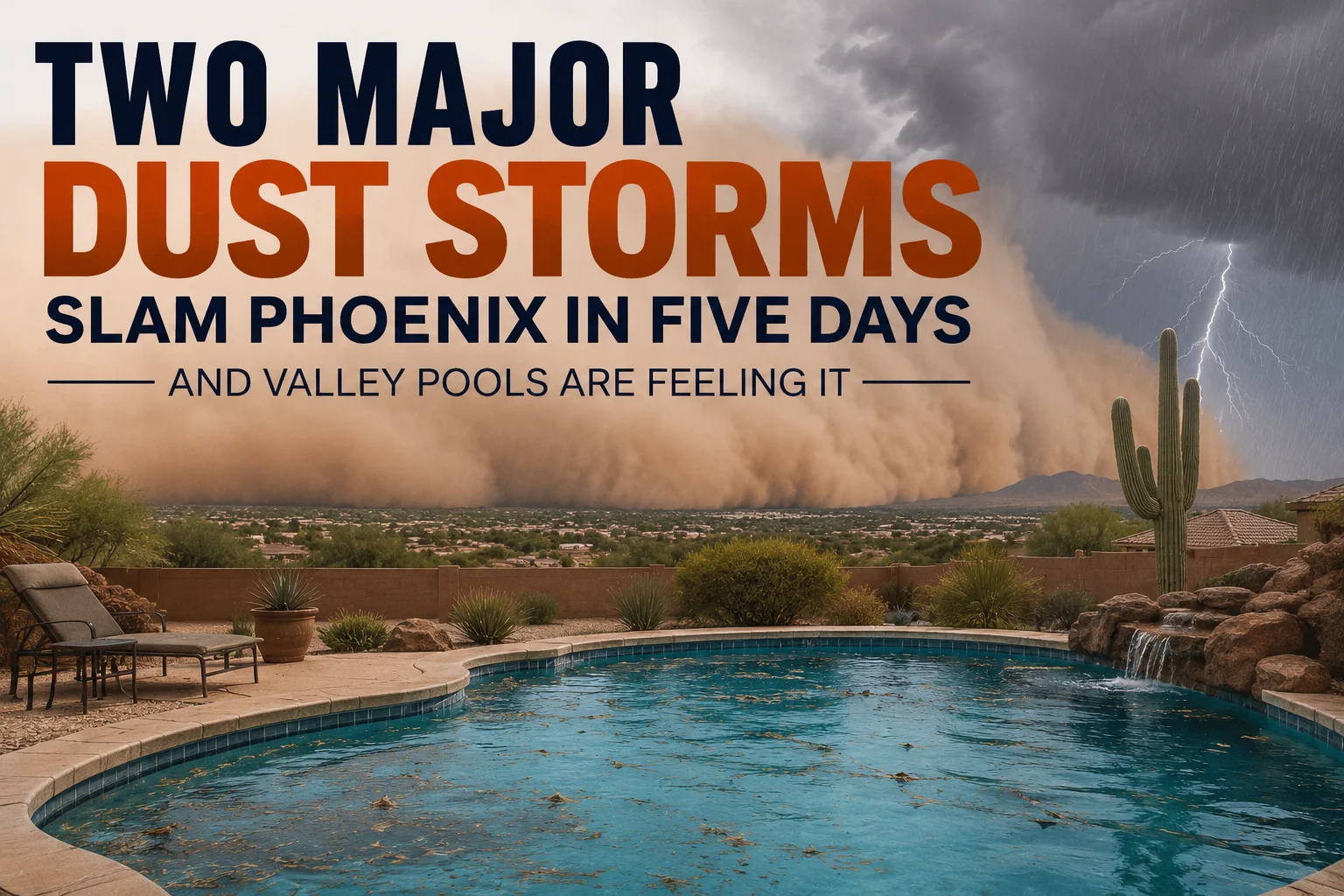 Two Major Dust Storms Slam Phoenix in Five Days
